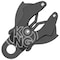 Kong Usa 89 mm Length, 13 mm Gate Opening, Aluminum Alloy, Black 7000XGNN0KK - alternate 2